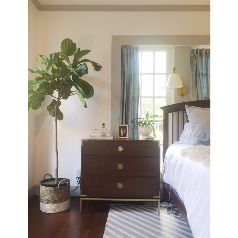 West Elm Luster Velvet Curtains - Dusty Blue - Picture 3 of 5